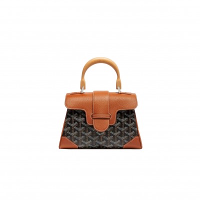 GOYARD SAÏGON SOUPLE MINI BAG SAIGONMINTY01CL03P (20*15*7.5cm)