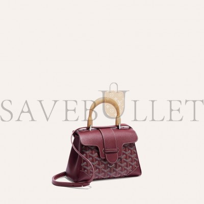 GOYARD SAÏGON SOUPLE MINI BAG SAIGONMINTY33CL33P (20*15*7.5cm)