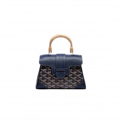 GOYARD SAÏGON SOUPLE MINI BAG SAIGONMINTY12CL12P (20*15*7.5cm)