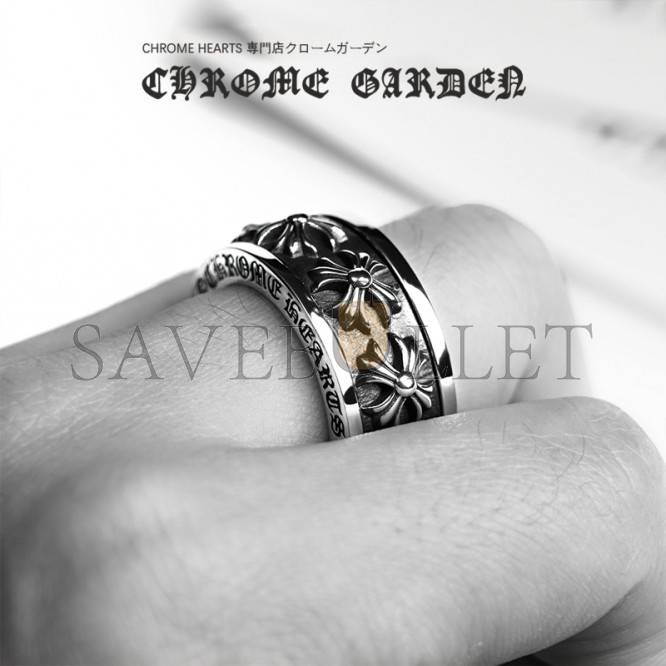 CHROME HEARTS CHX SPINNER RING