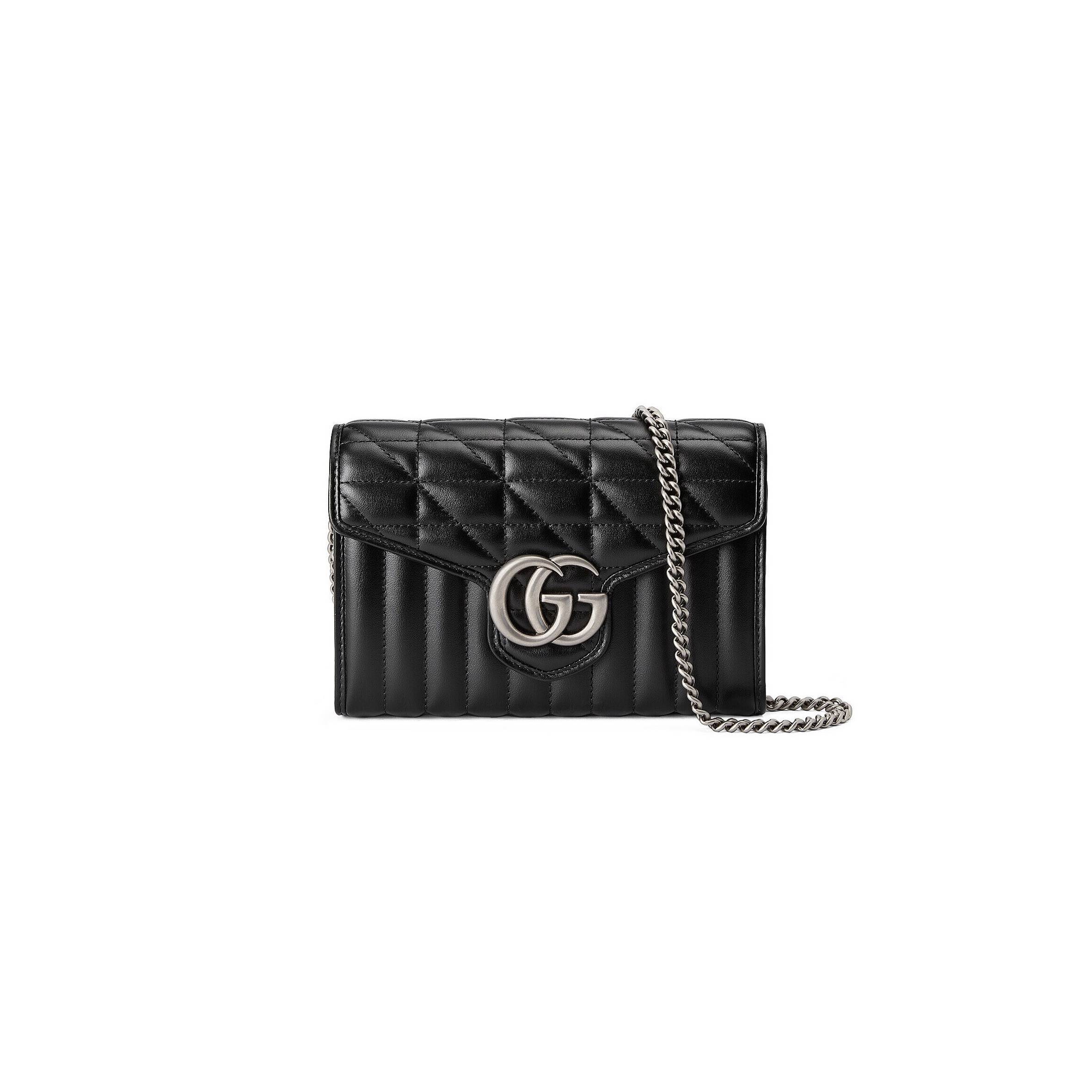 GUCCI GG MARMONT MINI BAG   ‎474575 (20*13*6cm)