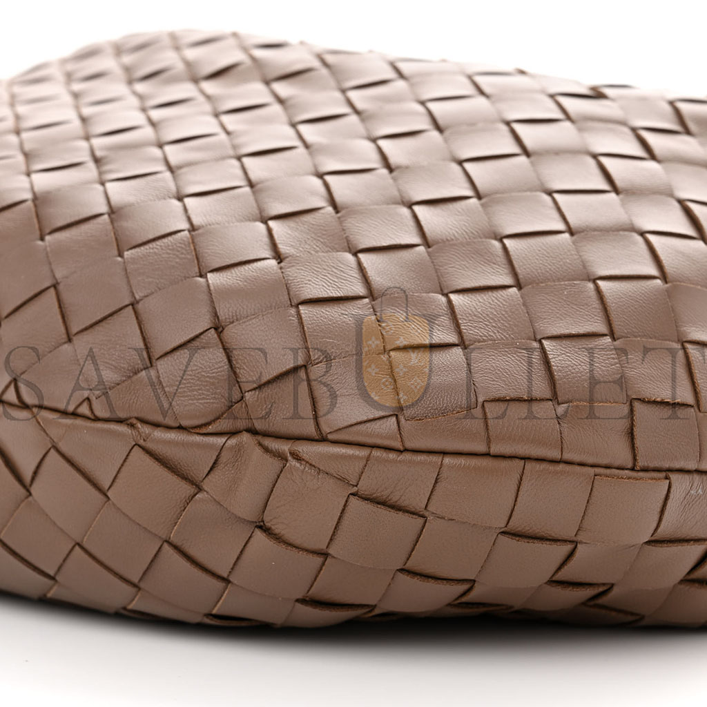 BOTTEGA VENETA NAPPA INTRECCIATO TEEN JODIE DARK TAUPE (33*23*5cm)