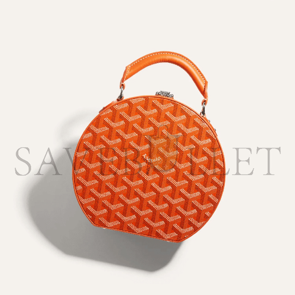 GOYARD THE ALTO HATBOX TRUNK BAG ALTOC2PMLTY07CL07P (18*16.5*7cm)