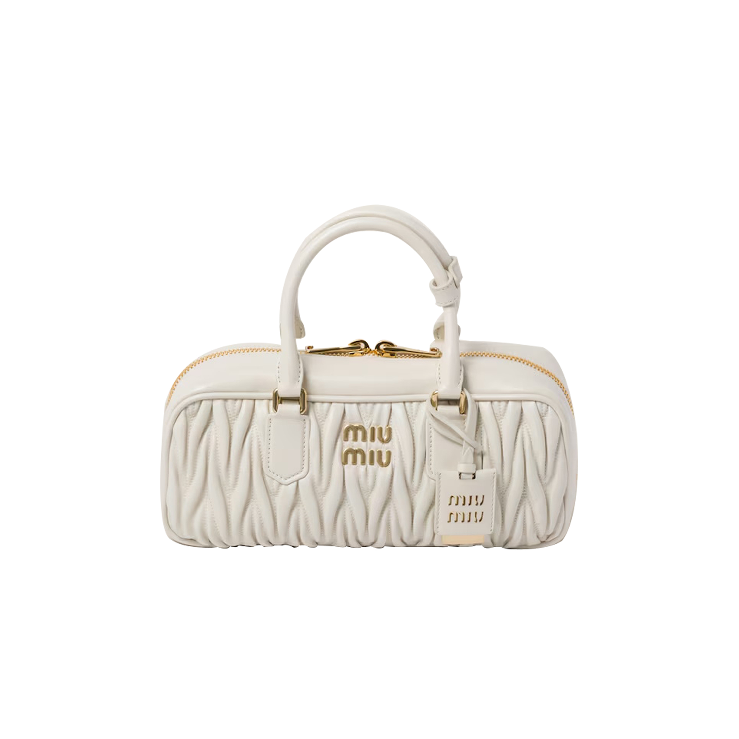 MIU MIU ARCADIE MATELASSÉ NAPPA LEATHER BAG 5BB148 (27*12*9cm)