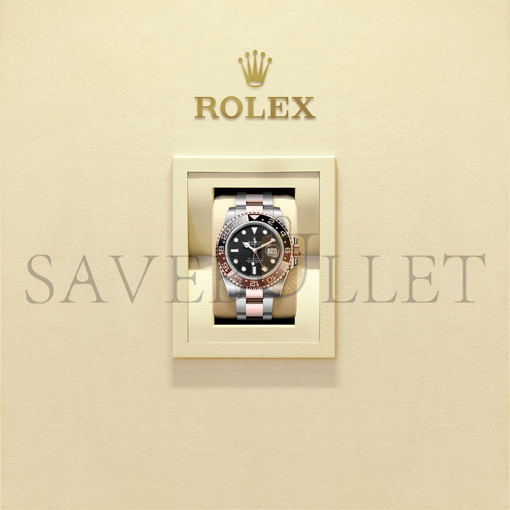 ROLEX GMT-MASTER II OYSTER, 40 MM, OYSTERSTEEL AND EVEROSE GOLD 126711CHNR