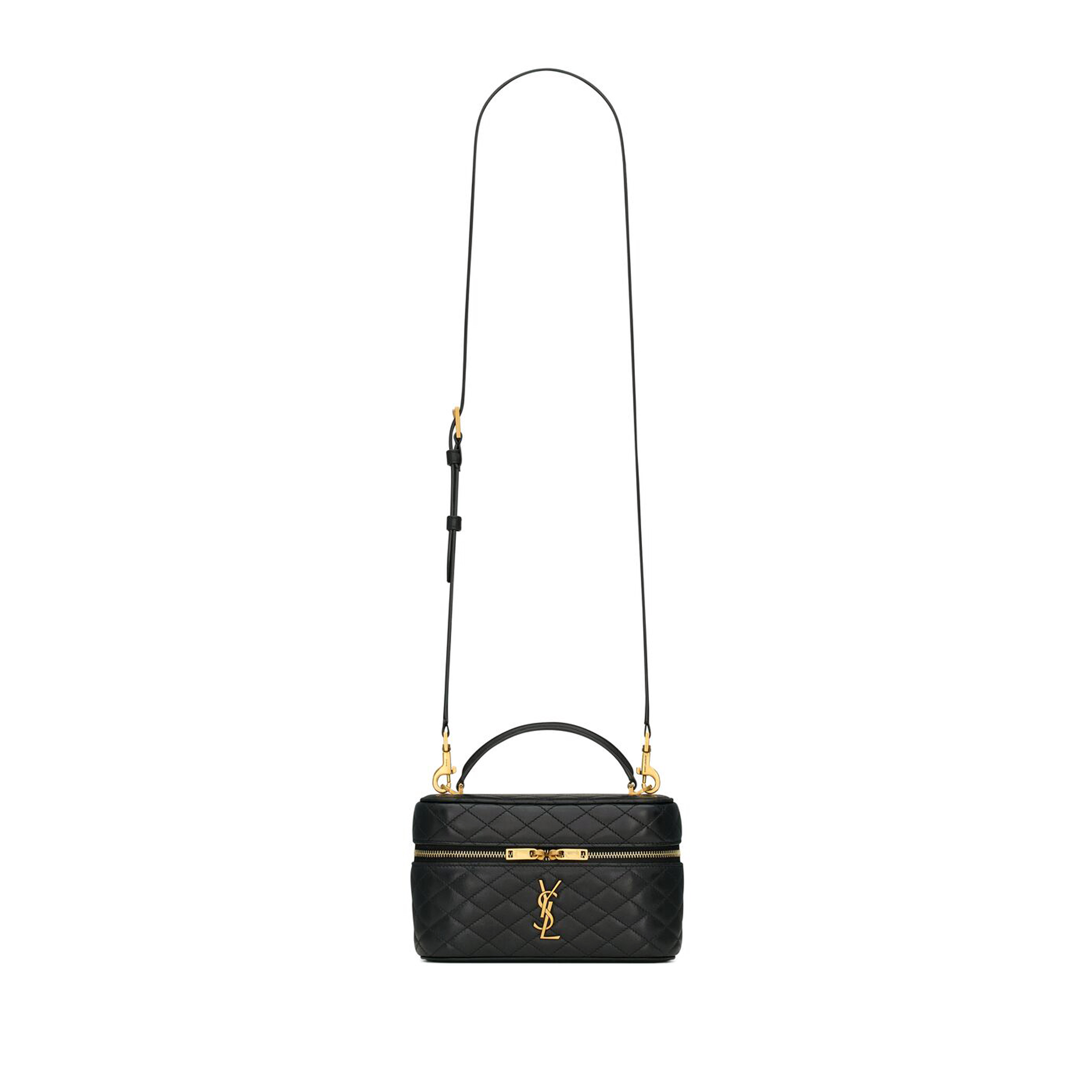 YSL GABY VANITY BAG IN LAMBSKIN 7667311EL071000 (18*11*6.5cm) YSL GABY VANITY BAG IN LAMBSKIN 7667311EL071000 (18*11*6.5cm)