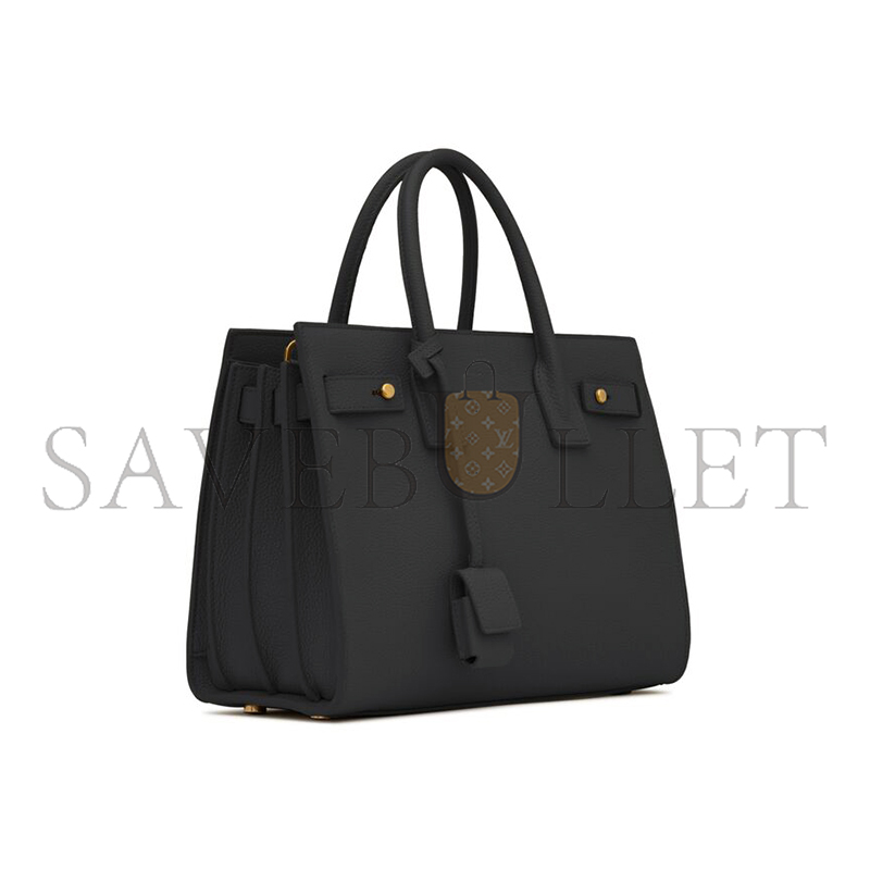 YSL SAC DE JOUR IN SUPPLE GRAINED LEATHER-BABY 717448DTI0W1000 (26*20*13cm)