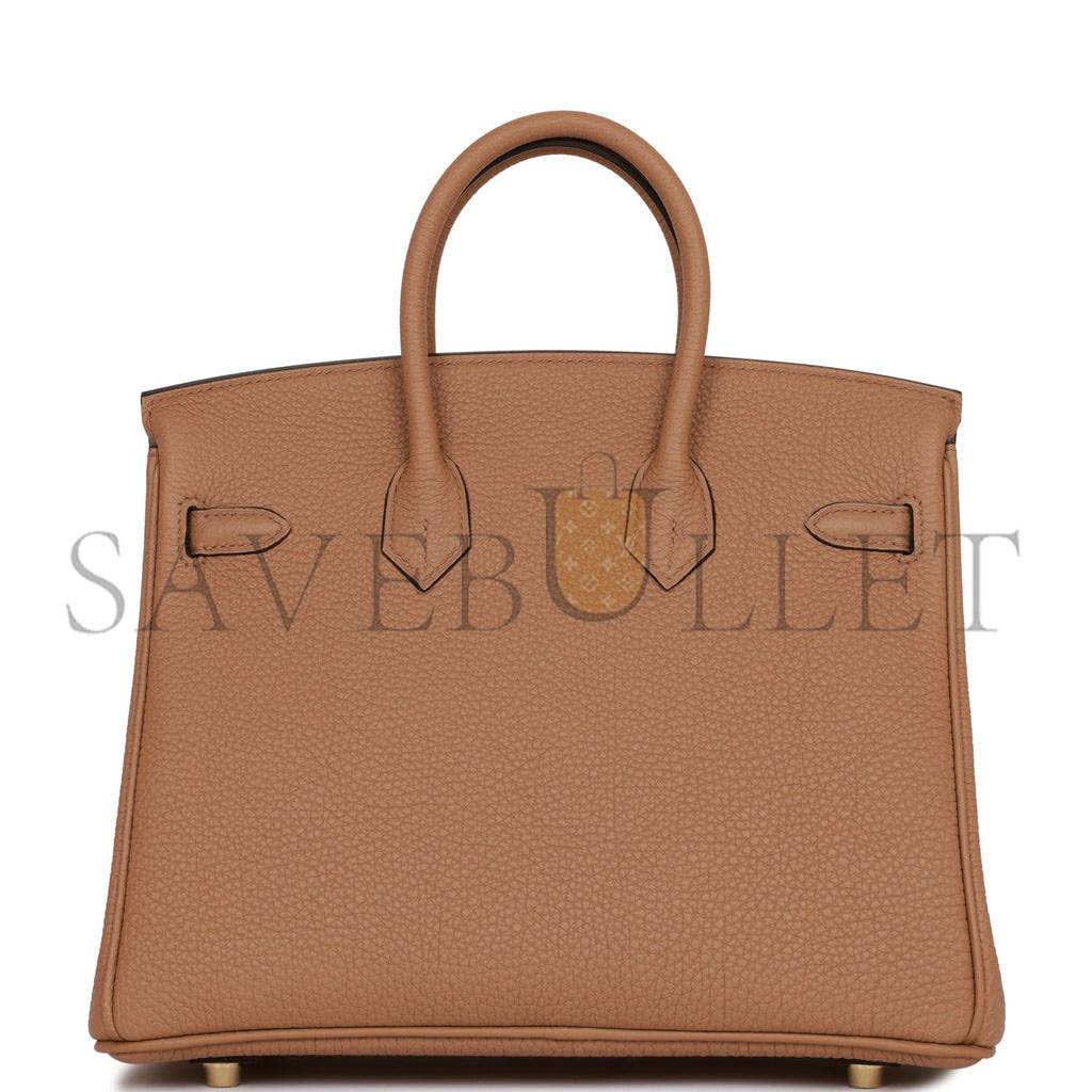 HERMES BIRKIN 25 CHAI TOGO GOLD HARDWARE (25cm)