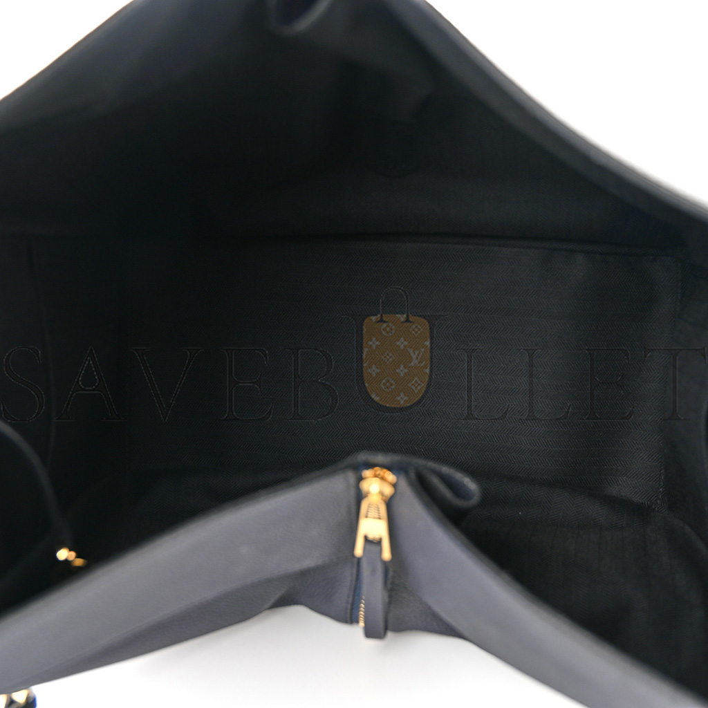 LOEWE CALFSKIN MEDIUM HAMMOCK SHOULDER BAG BLACK (33*31*17cm)